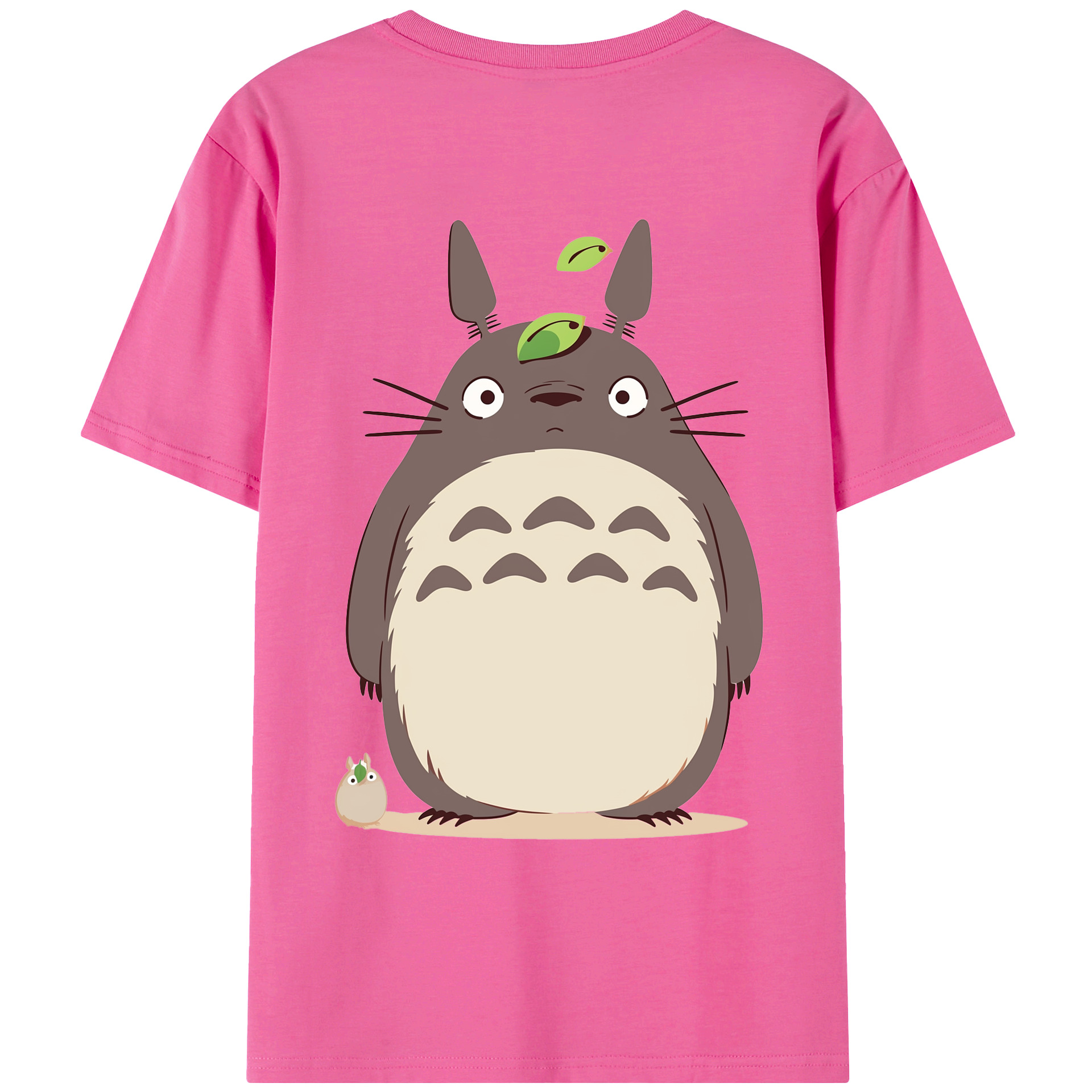 （画像用） となりのトトロ 草壁メイ 草壁サツキ My Neighbor Totoro Satsuki Kusakabe Mei Kusakabe レディース半袖Tシャツ(バックプリント)